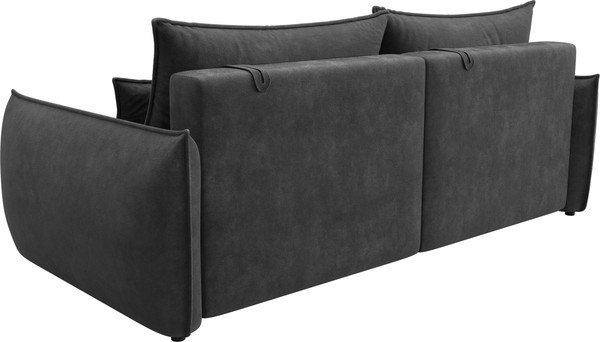 Изображение товара Диван Лига Диванов Лига-051 НПБ (велюр Brut 16 темно-серый)