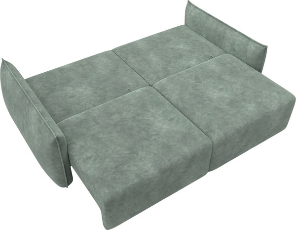 Изображение товара Диван Лига Диванов Лига-051 НПБ (велюр Brut 08 зеленый)