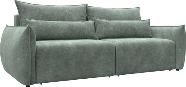 Изображение товара Диван Лига Диванов Лига-051 НПБ (велюр Brut 08 зеленый)
