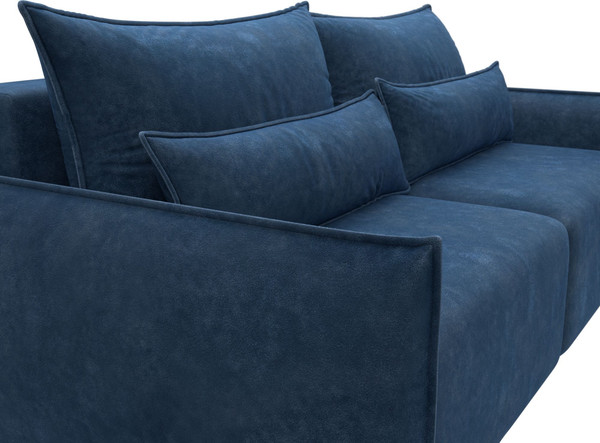 Изображение товара Диван Лига Диванов Лига-051 НПБ (велюр Brut 11 синий)