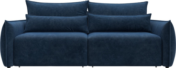 Изображение товара Диван Лига Диванов Лига-051 НПБ (велюр Brut 11 синий)