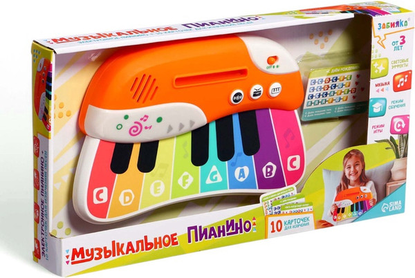Изображение товара Музыкальная игрушка Zabiaka Пианино 65187 / 10748078