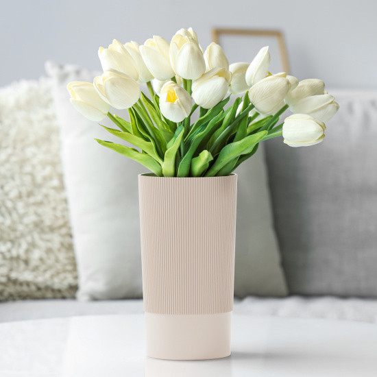 Изображение товара Ваза Альтернатива Версаль М8934 (бежевый)