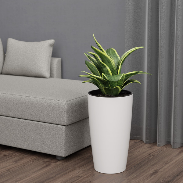 Изображение товара Кашпо Альтернатива Рондо М8879 (белый)