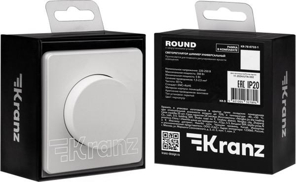 Изображение товара Диммер Kranz Round KR-78-0732-1 (перламутр)