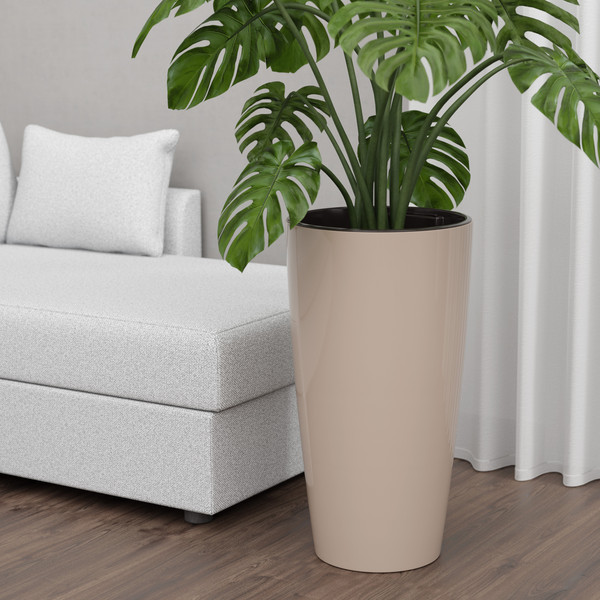 Изображение товара Кашпо Альтернатива Рондо М8878 (бежевый)