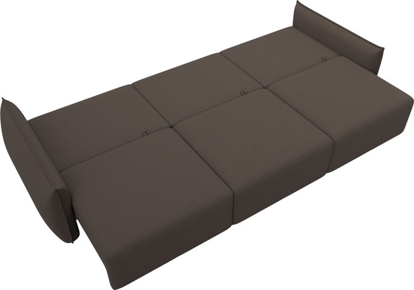 Изображение товара Диван Лига Диванов Лига-051 НПБ Лонг (рогожка амур 05 коричневый)