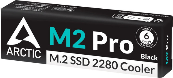 Изображение товара Радиатор для SSD Arctic Cooling M2 Pro Black (ACOTH00001A)