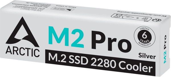 Изображение товара Радиатор для SSD Arctic Cooling M2 Pro Silver (ACOTH00002A)