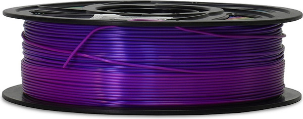 Изображение товара Пластик для 3D-печати Crown PLA Silk / CM-FILPLAST013PkBY (1.75мм, 1кг, розовый/синий/флуоресцентный желтый)