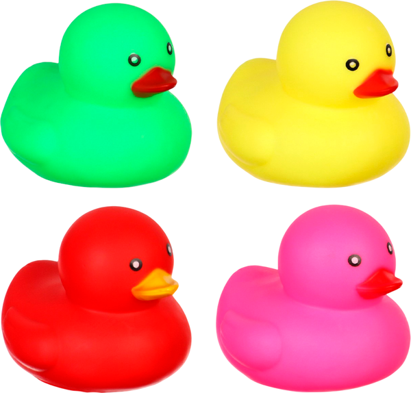 Изображение товара Набор игрушек для ванной Крошка Я Уточки разноцветные / 10095592 (4шт)