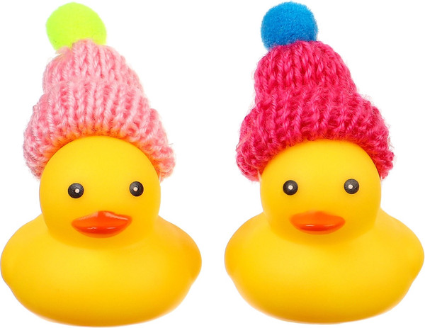 Изображение товара Набор игрушек для ванной Крошка Я Уточки в шапке / 10095803 (2шт)