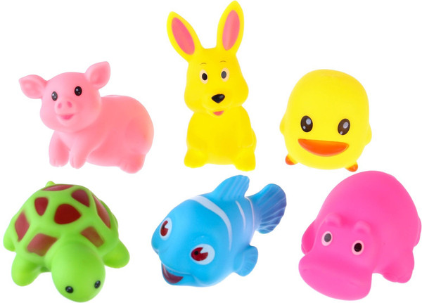 Изображение товара Набор игрушек для ванной Крошка Я Малыши 7212-9 / 2993028 (6шт)