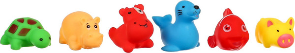 Изображение товара Набор игрушек для ванной Крошка Я Малыши 7212-9 / 2993028 (6шт)