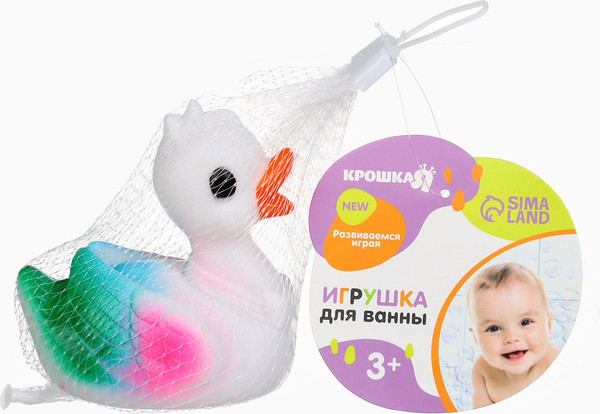 Изображение товара Игрушка для ванной Крошка Я Лебедь / 10095595