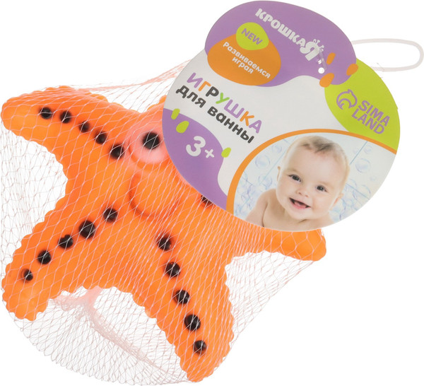 Изображение товара Игрушка для ванной Крошка Я Морская звезда / 10095835