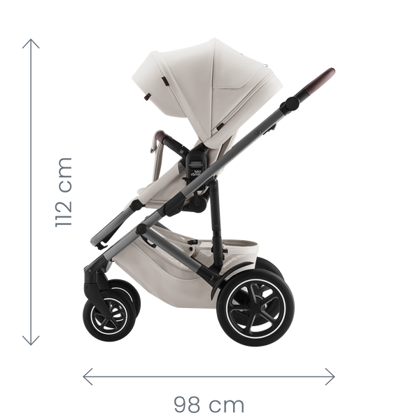 Изображение товара Детская универсальная коляска Britax Romer Smile 5Z LUX 2в1 / SM37988 (Warm Caramel)