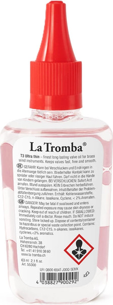 Изображение товара Средство для ухода за духовыми инструментами La Tromba T3 Valve Oil