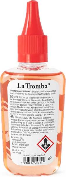 Изображение товара Средство для ухода за духовыми инструментами La Tromba P3 Trombone Slide Oil