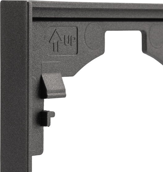 Изображение товара Рамка для выключателей и розеток Kranz Strong  KR-78-0752-6 (графит)