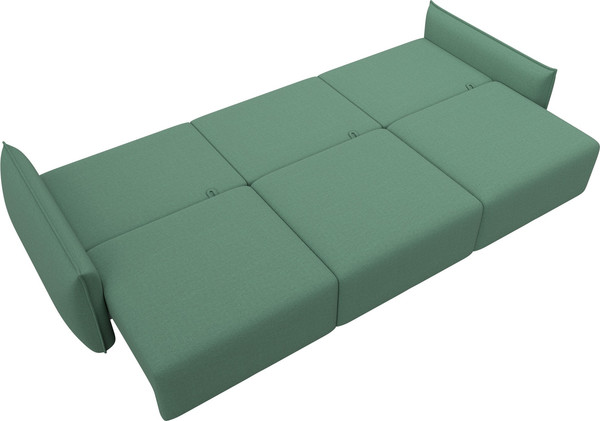 Изображение товара Диван Лига Диванов Лига-051 НПБ Лонг (рогожка амур 11 зеленый)