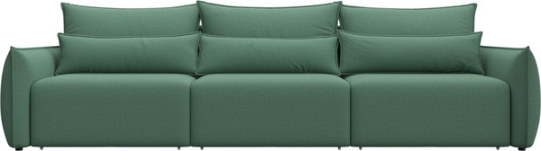 Изображение товара Диван Лига Диванов Лига-051 НПБ Лонг (рогожка амур 11 зеленый)
