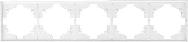 Изображение товара Рамка для выключателей и розеток Kranz Strong KR-78-0755-4 (жемчуг)