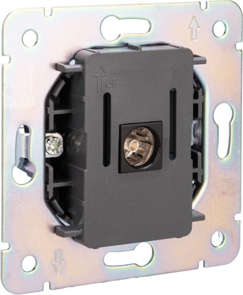 Изображение товара Розетка Kranz Round KR-78-0723-3 (оникс)