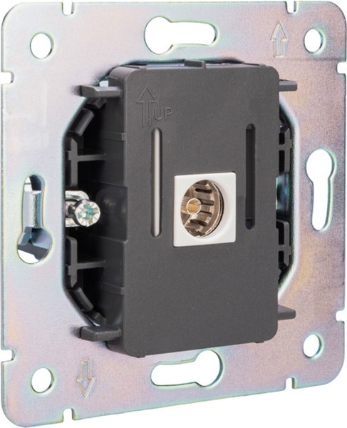 Изображение товара Розетка Kranz Round KR-78-0723-1 (перламутр)