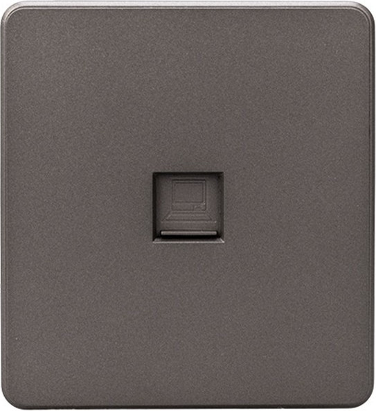 Изображение товара Розетка Kranz Round KR-78-0724-2 (титан)