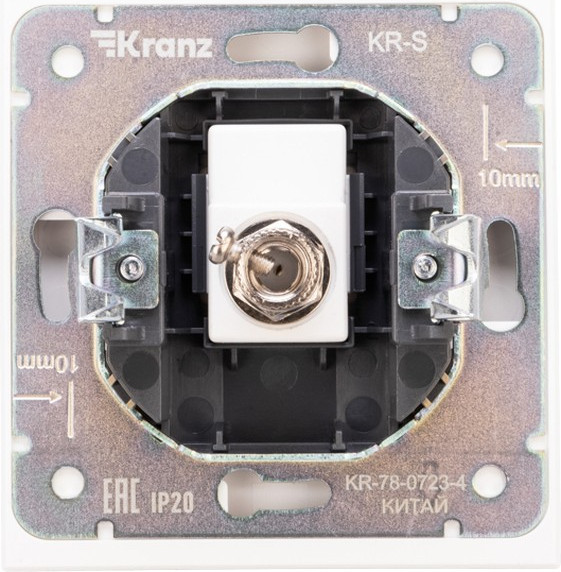 Изображение товара Розетка Kranz Strong KR-78-0723-4 (жемчуг)