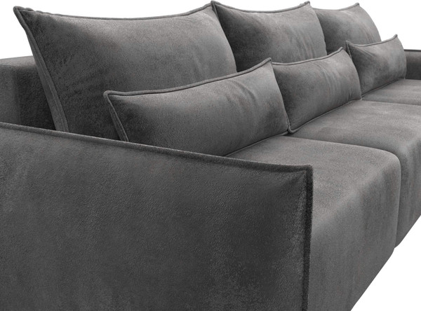 Изображение товара Диван Лига Диванов Лига-051 НПБ Лонг (велюр Tower 10 серый)