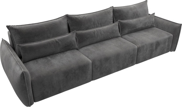 Изображение товара Диван Лига Диванов Лига-051 НПБ Лонг (велюр Tower 10 серый)