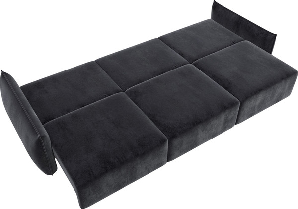 Изображение товара Диван Лига Диванов Лига-051 НПБ Лонг (велюр Tower 11 темно-серый)