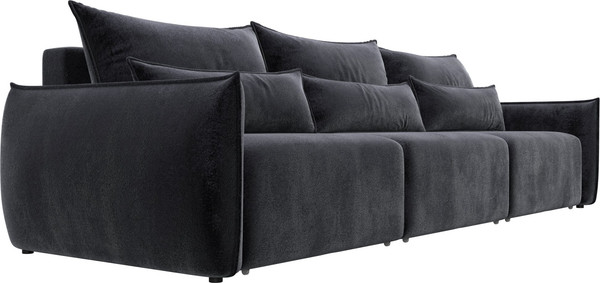 Изображение товара Диван Лига Диванов Лига-051 НПБ Лонг (велюр Tower 11 темно-серый)