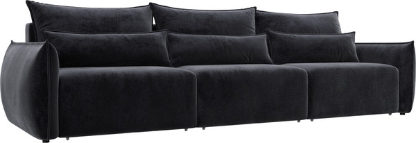 Изображение товара Диван Лига Диванов Лига-051 НПБ Лонг (велюр Tower 11 темно-серый)