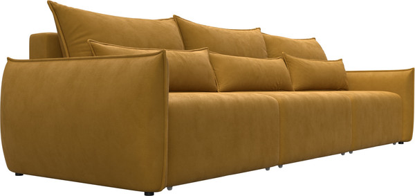 Изображение товара Диван Лига Диванов Лига-051 НПБ Лонг (велюр Brut 10 желтый)