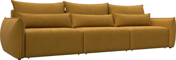 Изображение товара Диван Лига Диванов Лига-051 НПБ Лонг (велюр Brut 10 желтый)