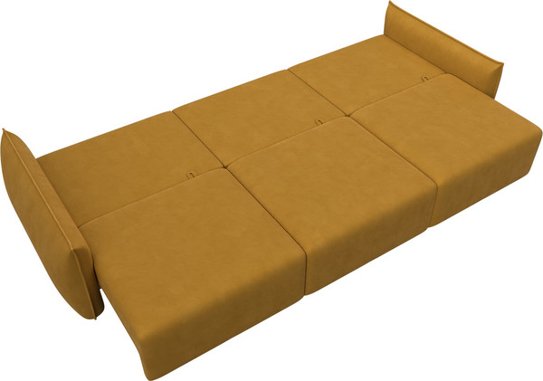 Изображение товара Диван Лига Диванов Лига-051 НПБ Лонг (велюр Brut 10 желтый)