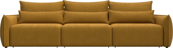 Изображение товара Диван Лига Диванов Лига-051 НПБ Лонг (велюр Brut 10 желтый)