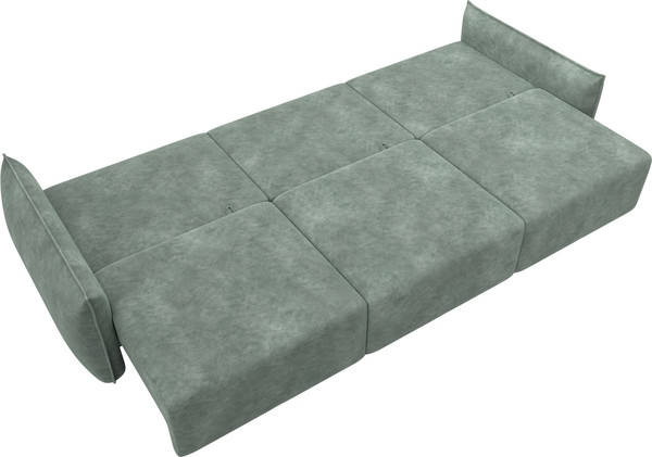 Изображение товара Диван Лига Диванов Лига-051 НПБ Лонг (велюр Brut 08 зеленый)