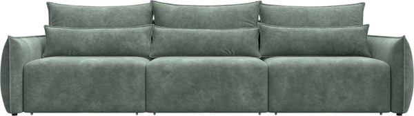 Изображение товара Диван Лига Диванов Лига-051 НПБ Лонг (велюр Brut 08 зеленый)