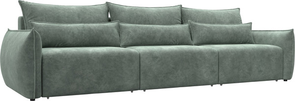 Изображение товара Диван Лига Диванов Лига-051 НПБ Лонг (велюр Brut 08 зеленый)