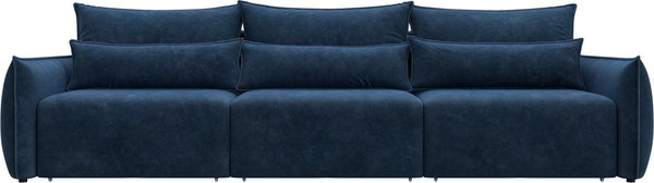 Изображение товара Диван Лига Диванов Лига-051 НПБ Лонг (велюр Brut 11 синий)
