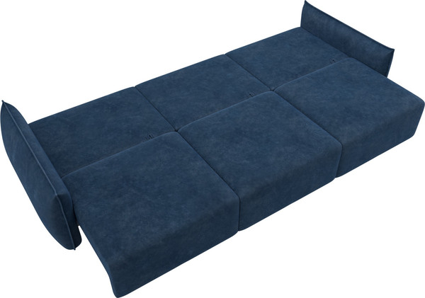 Изображение товара Диван Лига Диванов Лига-051 НПБ Лонг (велюр Brut 11 синий)