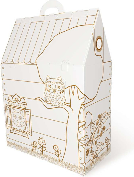 Изображение товара Детский игровой домик Inseense Кошкин домик / 1428 (450х230х420мм)