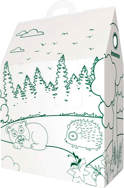 Изображение товара Детский игровой домик Inseense Лесная сказка / 1429 (450х230х420мм)