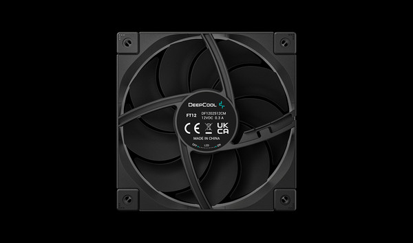 Изображение товара Вентилятор для корпуса Deepcool FT12 Black (R-FT12-BKWPN1-G)