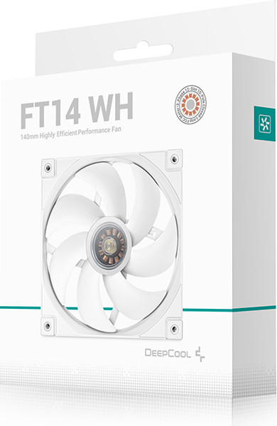 Изображение товара Вентилятор для корпуса Deepcool FT14 WH (R-FT14-WHWPN1-G)
