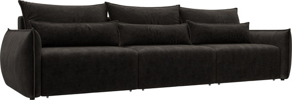 Изображение товара Диван Лига Диванов Лига-051 НПБ Лонг (велюр Brut 17 коричневый)